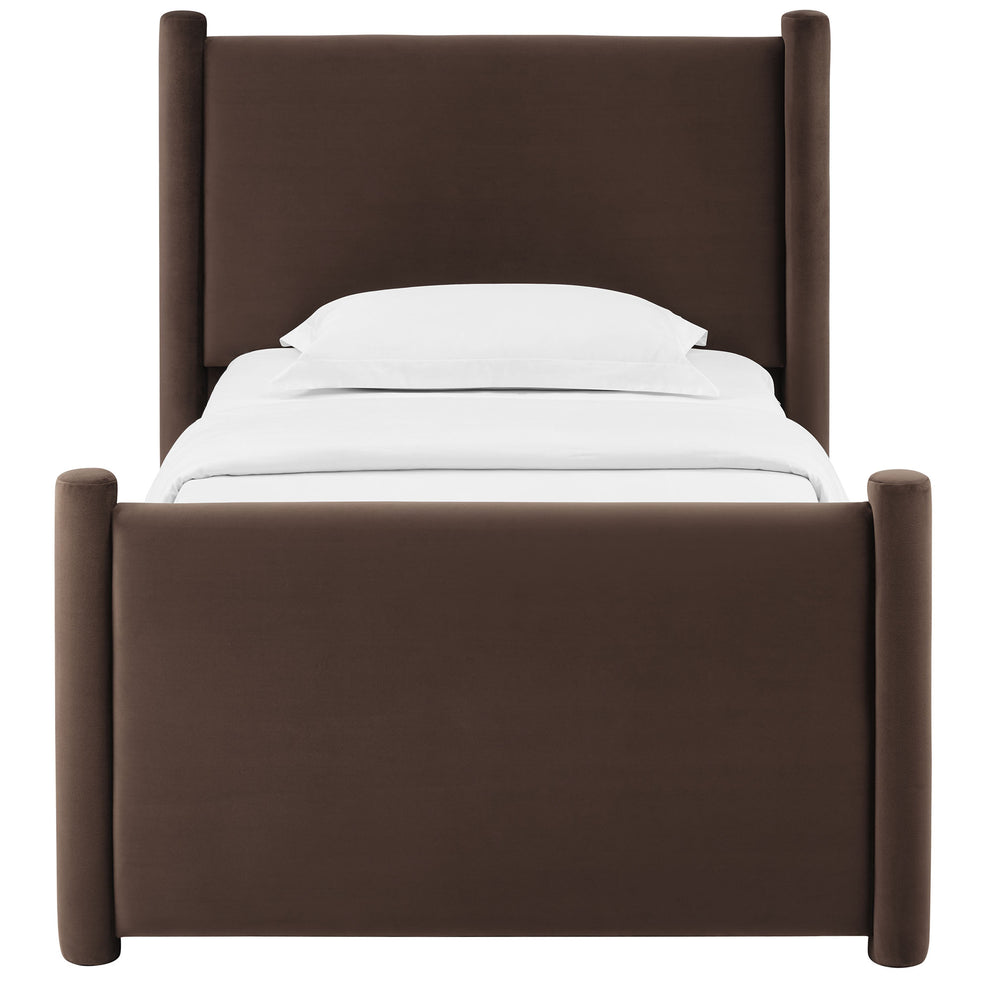 Rael Performance Velvet Twin Platform Bed by Modway | Beds | Modishstore - 13