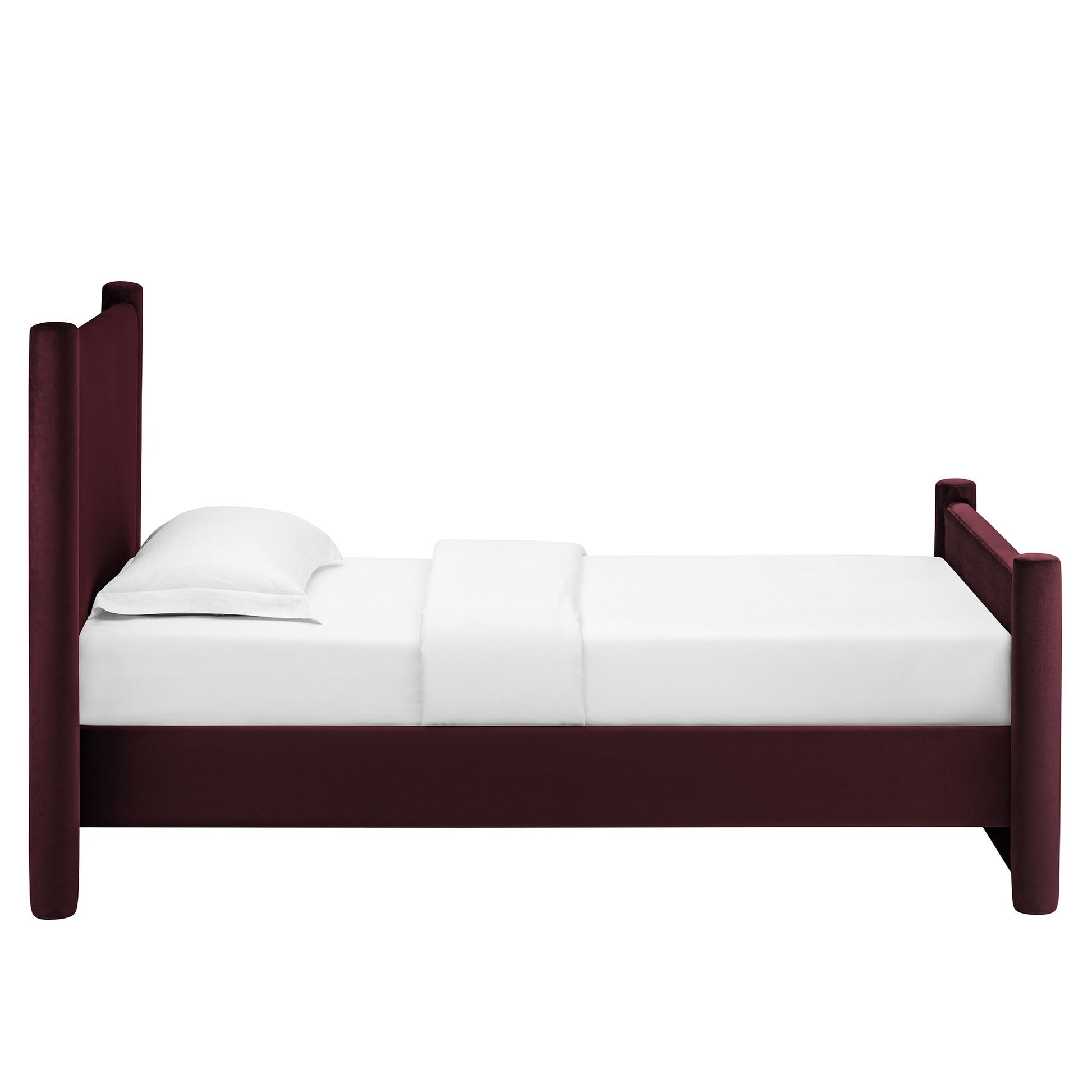 Rael Performance Velvet Twin Platform Bed by Modway | Beds | Modishstore - 21
