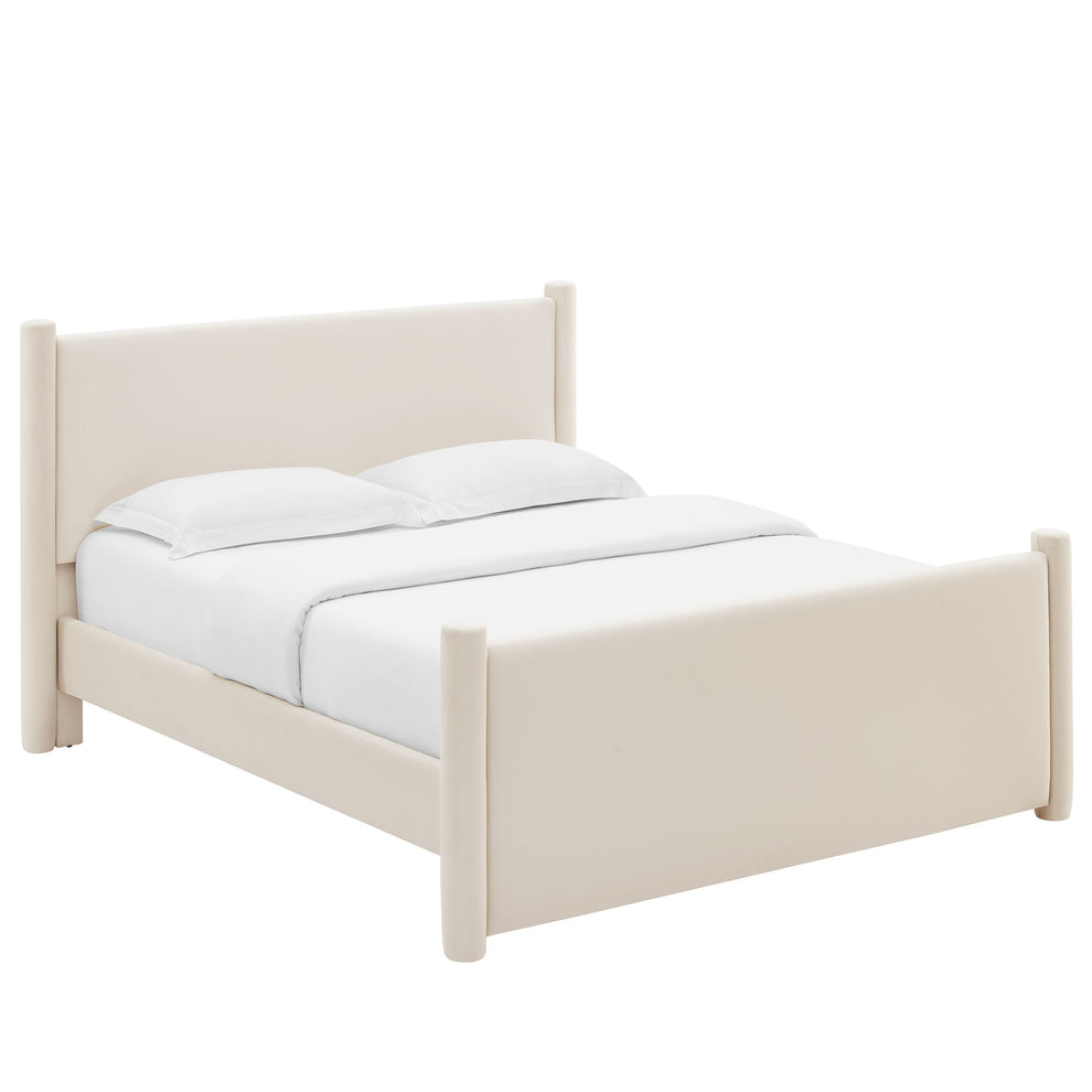 Rael Performance Velvet Full Platform Bed by Modway | Beds | Modishstore - 2