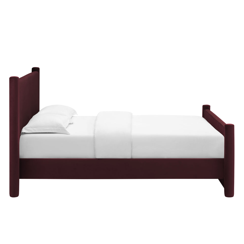 Rael Performance Velvet King Platform Bed by Modway | Beds | Modishstore - 21