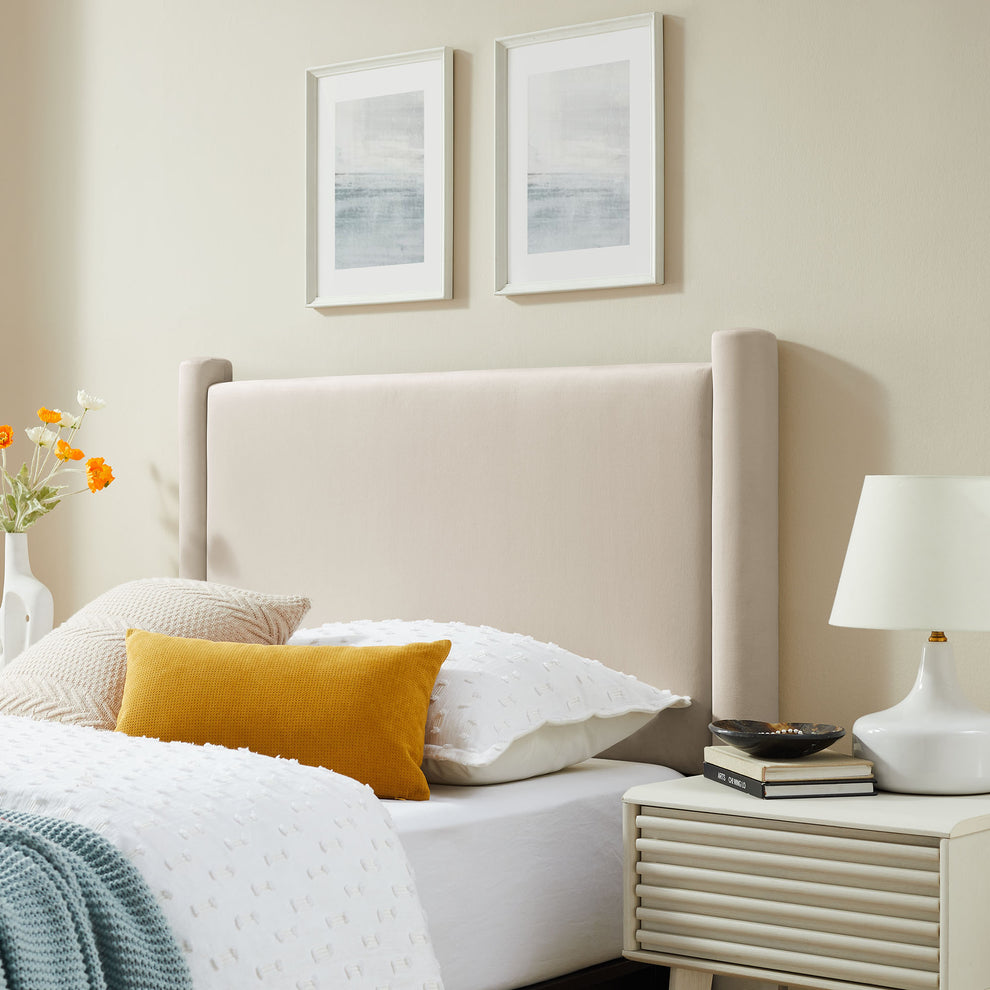 Rael Performance Velvet Twin Headboard by Modway | Headboards | Modishstore - 1