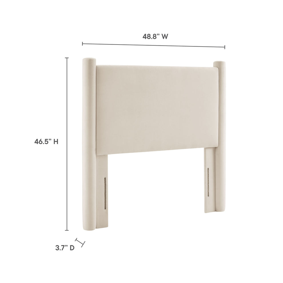 Rael Performance Velvet Twin Headboard by Modway | Headboards | Modishstore - 7