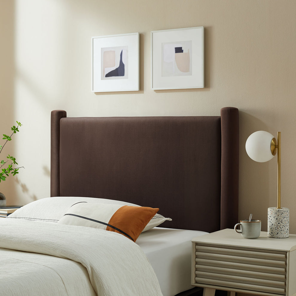 Rael Performance Velvet Twin Headboard by Modway | Headboards | Modishstore - 12