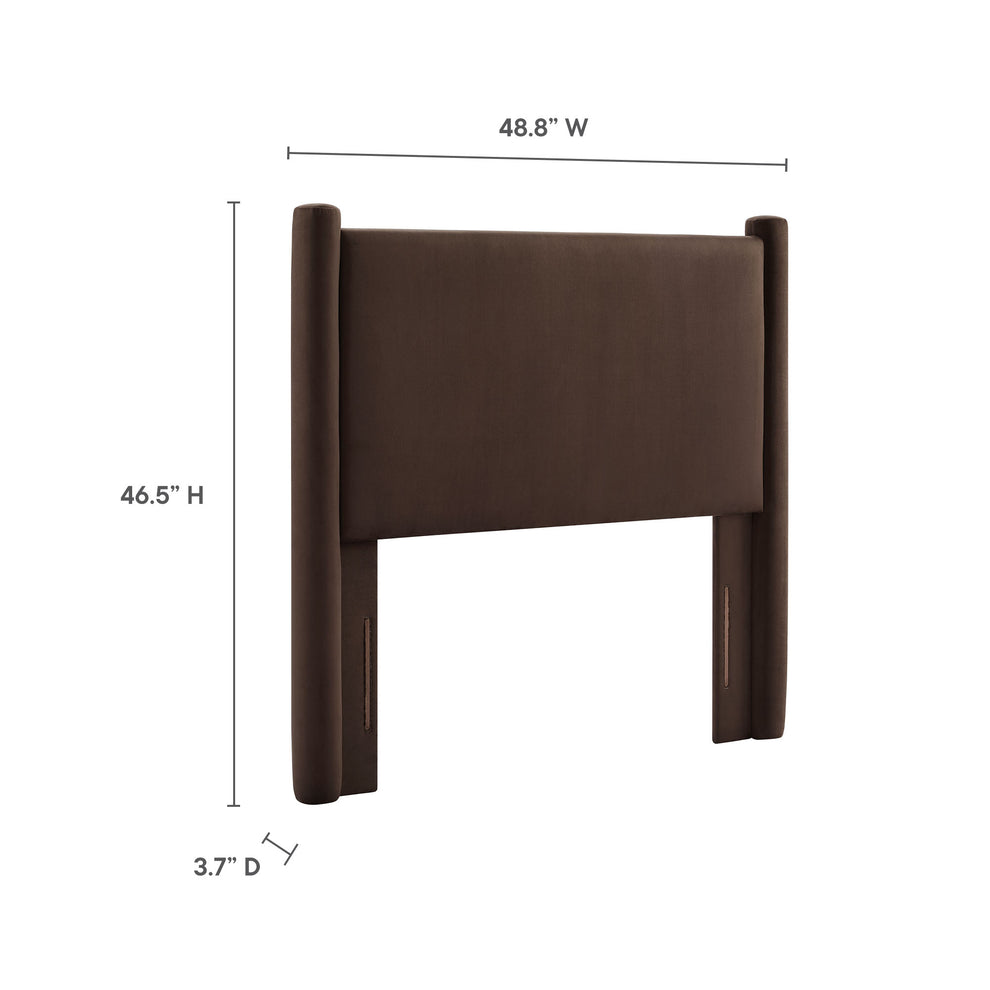 Rael Performance Velvet Twin Headboard by Modway | Headboards | Modishstore - 14