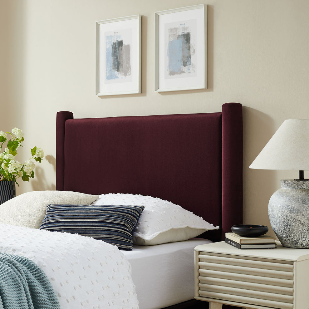 Rael Performance Velvet Twin Headboard by Modway | Headboards | Modishstore - 19