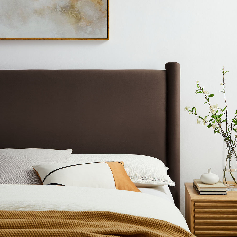 Rael Performance Velvet Full Headboard by Modway | Headboards | Modishstore - 11
