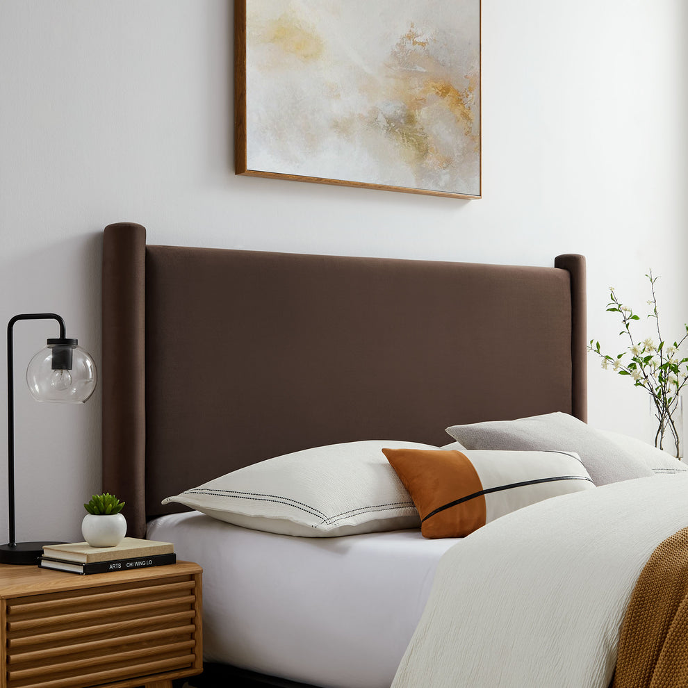 Rael Performance Velvet Full Headboard by Modway | Headboards | Modishstore - 12