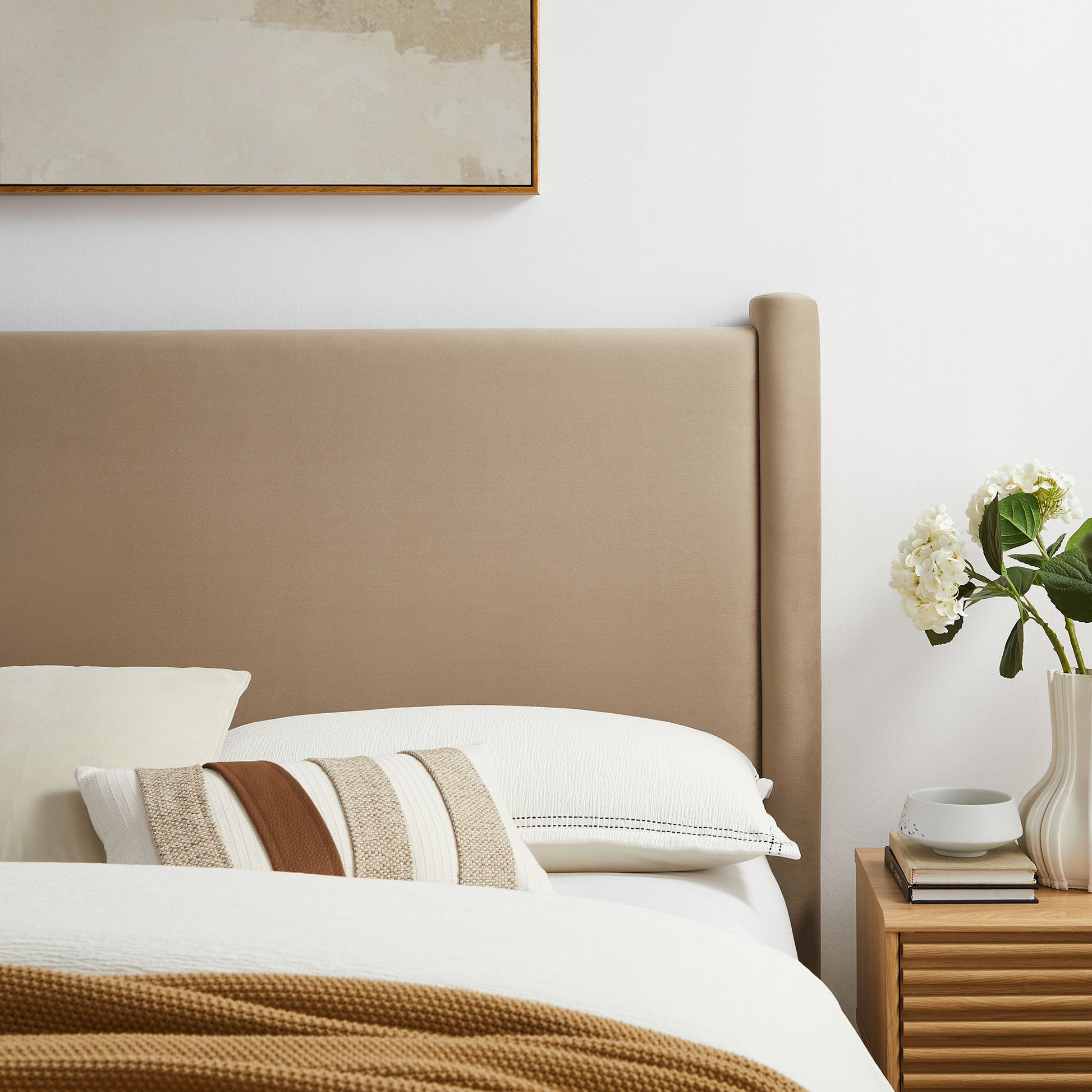 Rael Performance Velvet Full Headboard by Modway | Headboards | Modishstore - 25