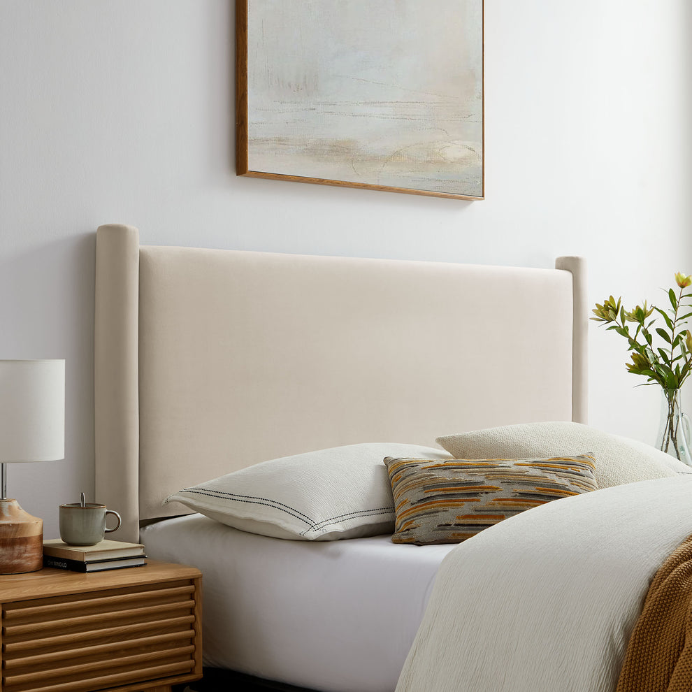 Rael Performance Velvet King Headboard by Modway | Headboards | Modishstore - 1