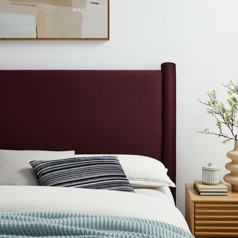 Rael Performance Velvet King Headboard by Modway | Headboards | Modishstore - 18