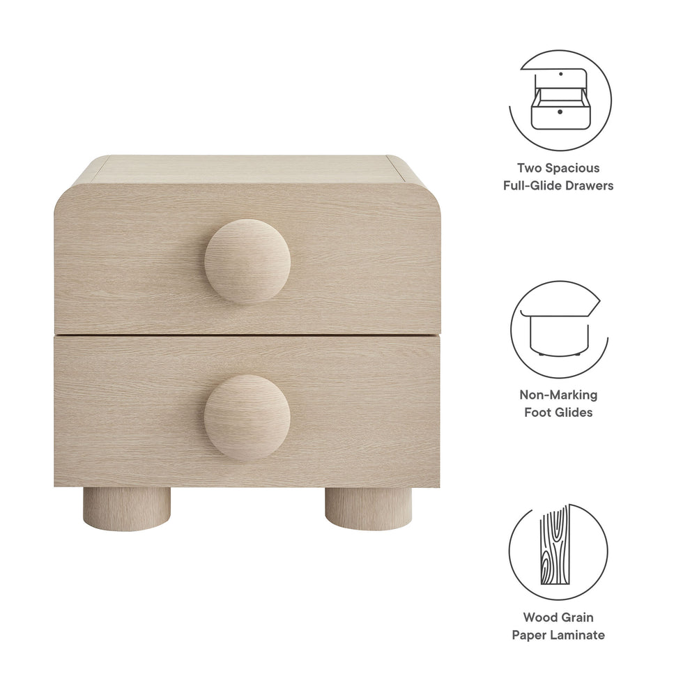 Sonnet 2-Drawer Nightstand by Modway | Drawers | Modishstore - 8