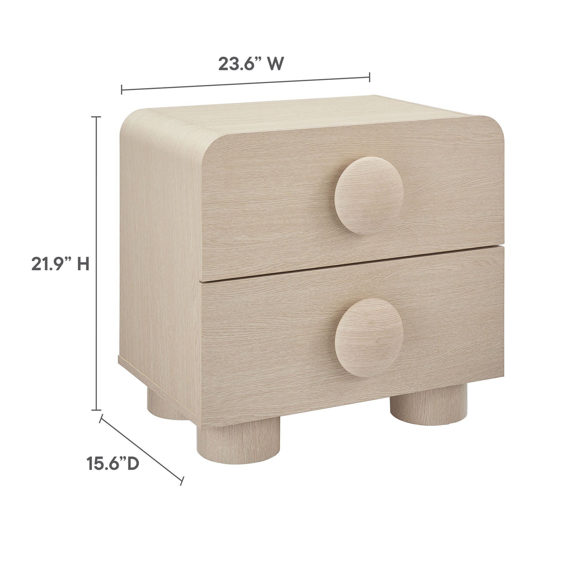 Sonnet 2-Drawer Nightstand by Modway | Drawers | Modishstore - 9