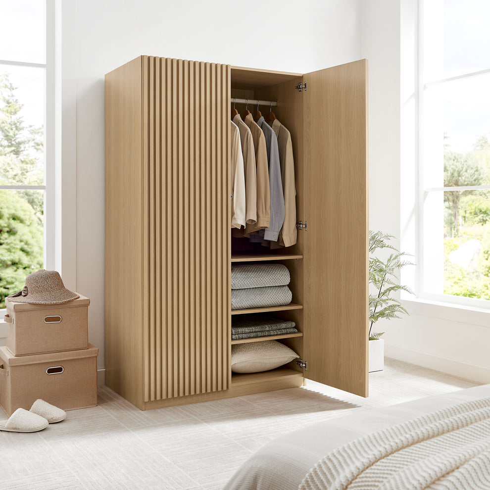Render 2-Door Wardrobe Closet by Modway | Armoires & Wardrobes | Modishstore - 9