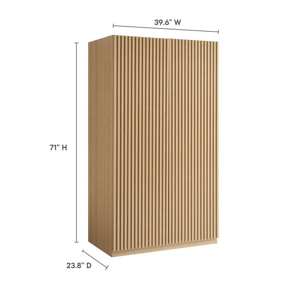 Render 2-Door Wardrobe Closet by Modway | Armoires & Wardrobes | Modishstore - 11