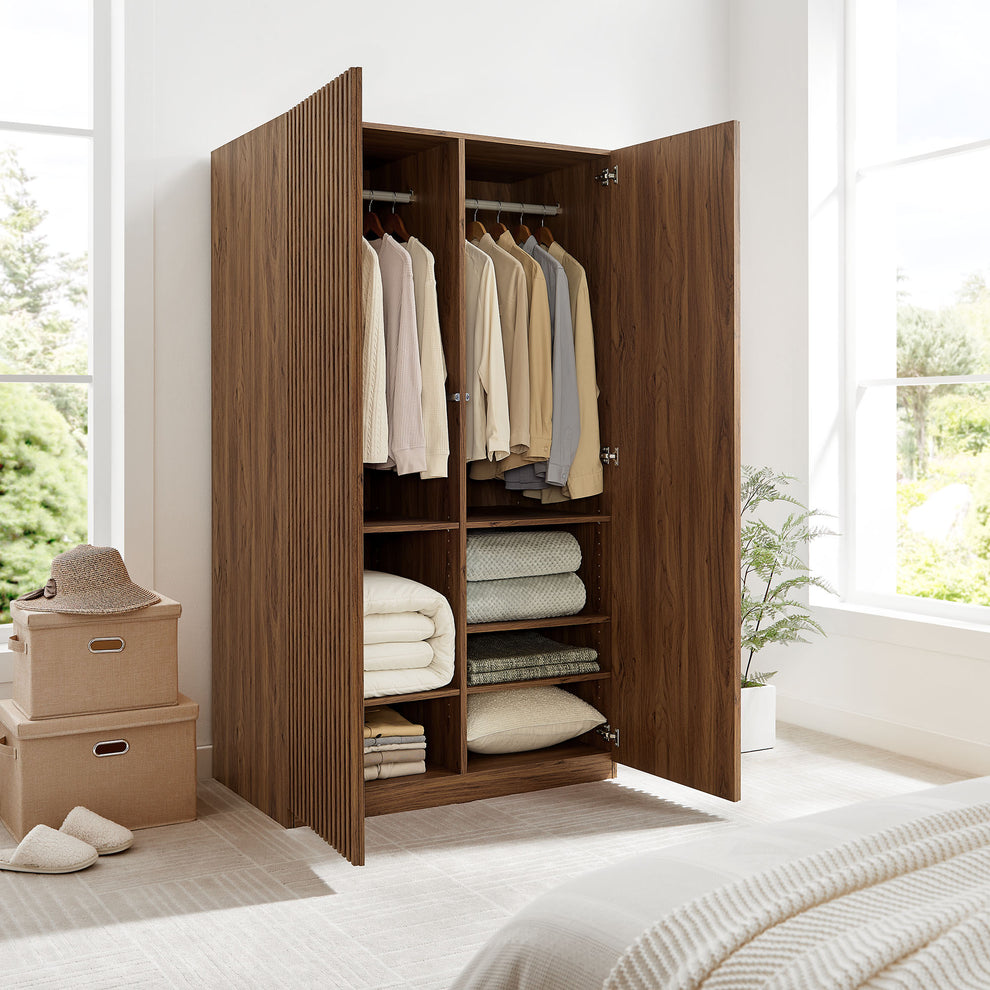 Render 2-Door Wardrobe Closet by Modway | Armoires & Wardrobes | Modishstore - 19