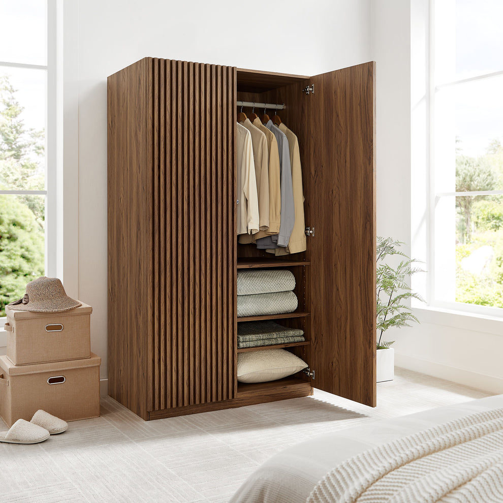Render 2-Door Wardrobe Closet by Modway | Armoires & Wardrobes | Modishstore - 20