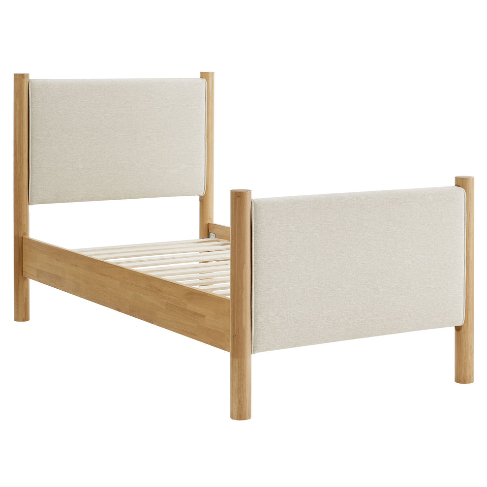 Maven Twin Size Fabric Upholstered Platform Bed by Modway | Beds | Modishstore - 3