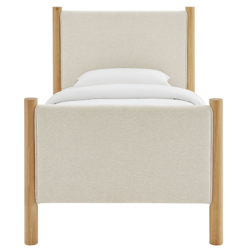 Maven Twin Size Fabric Upholstered Platform Bed by Modway | Beds | Modishstore - 5