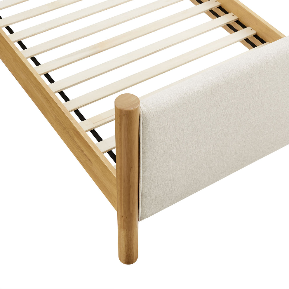 Maven Twin Size Fabric Upholstered Platform Bed by Modway | Beds | Modishstore - 6