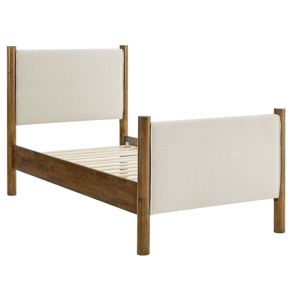 Maven Twin Size Fabric Upholstered Platform Bed by Modway | Beds | Modishstore - 11
