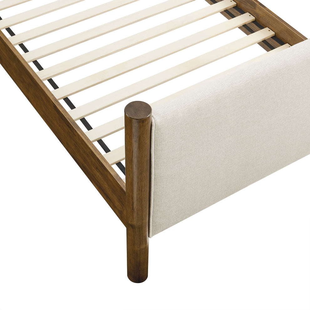 Maven Twin Size Fabric Upholstered Platform Bed by Modway | Beds | Modishstore - 14