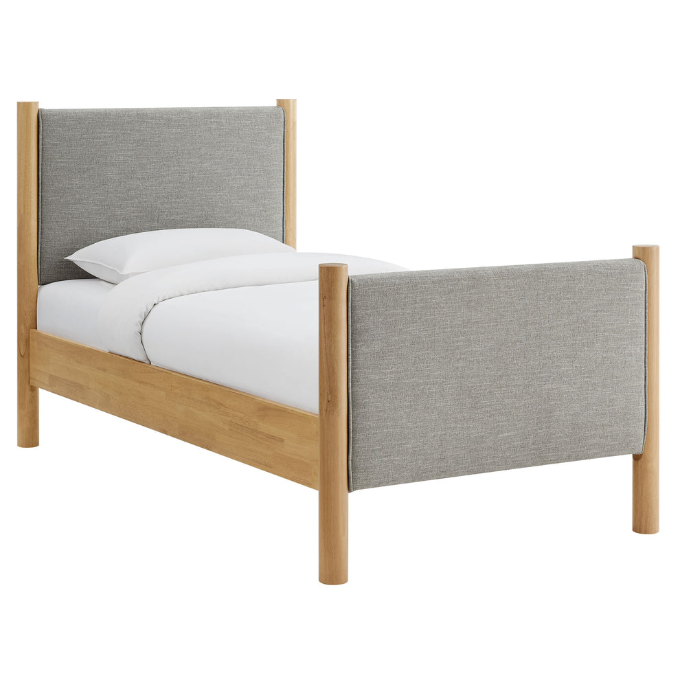 Maven Twin Size Fabric Upholstered Platform Bed by Modway | Beds | Modishstore - 19