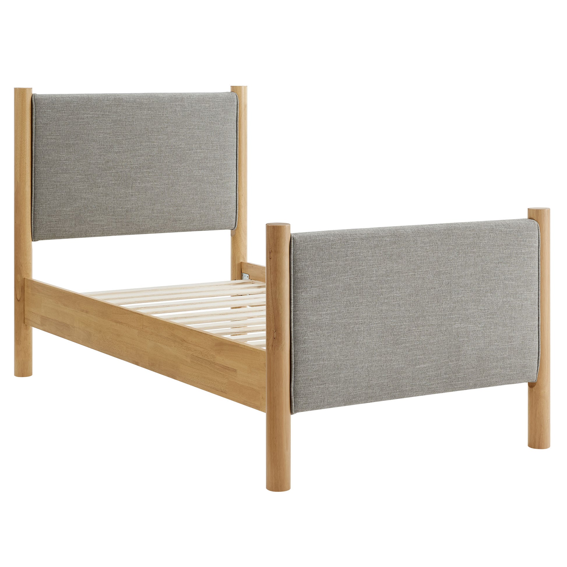 Maven Twin Size Fabric Upholstered Platform Bed by Modway | Beds | Modishstore - 20