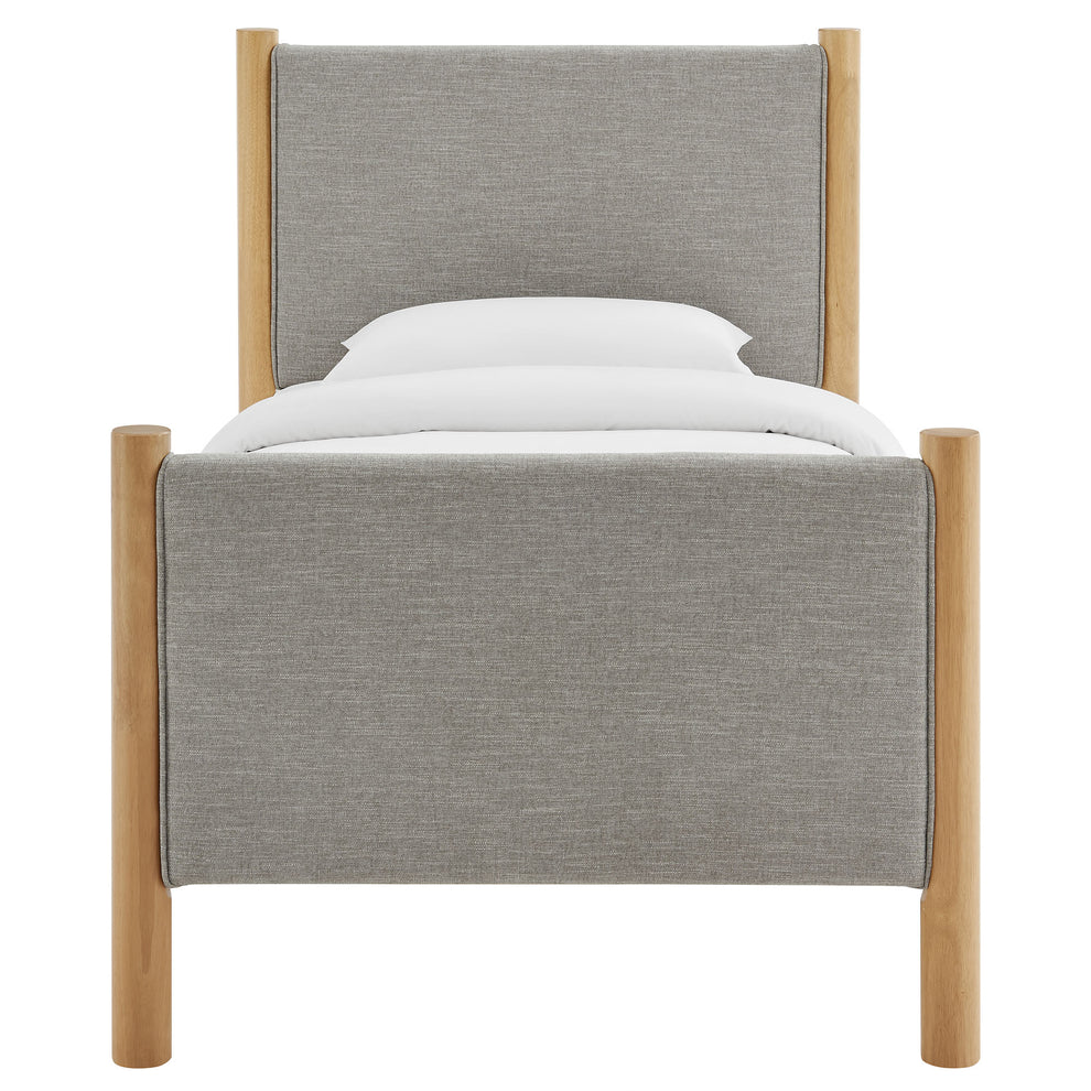 Maven Twin Size Fabric Upholstered Platform Bed by Modway | Beds | Modishstore - 22
