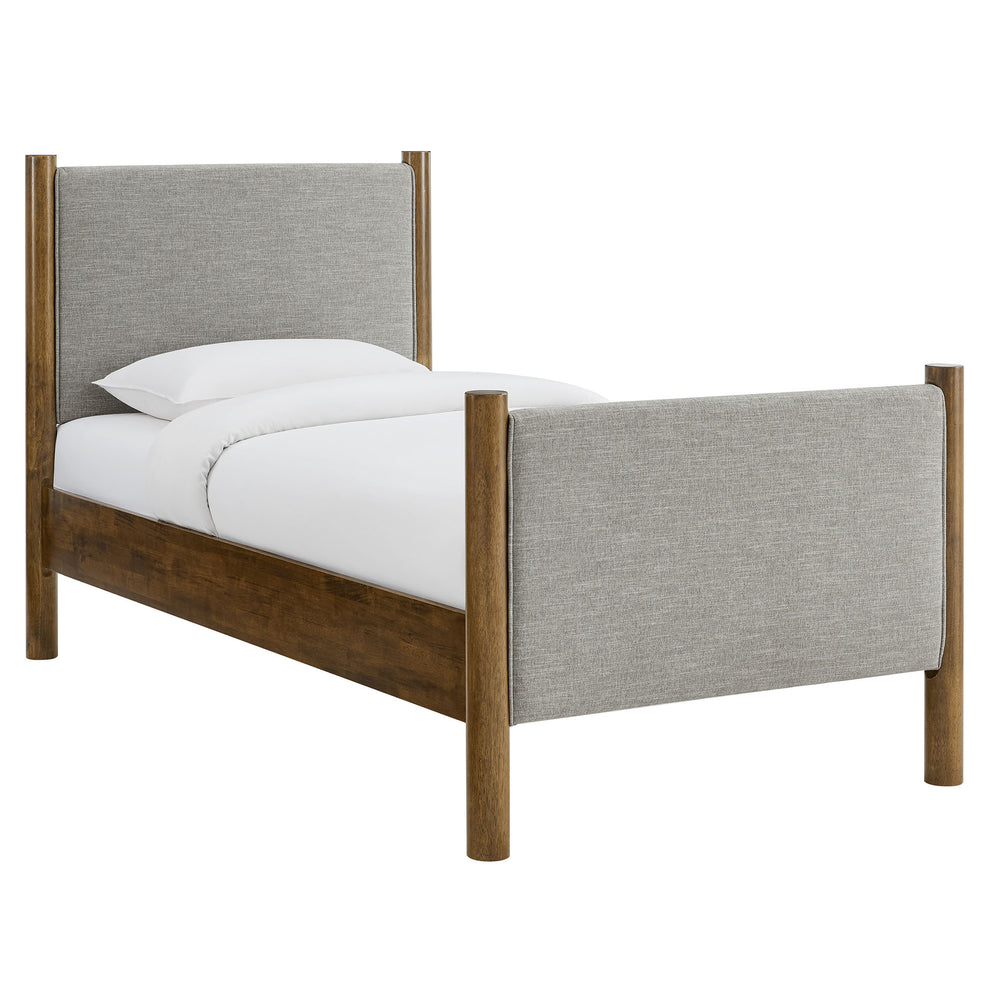 Maven Twin Size Fabric Upholstered Platform Bed by Modway | Beds | Modishstore - 28