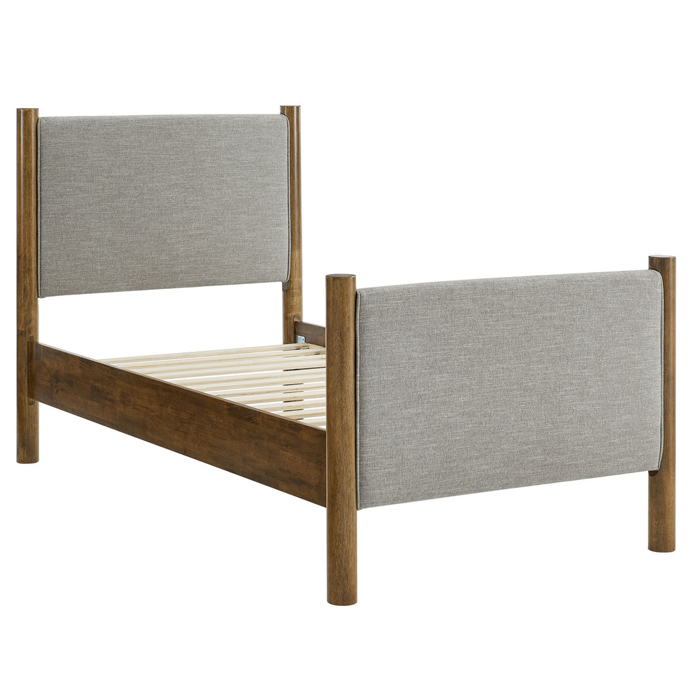 Maven Twin Size Fabric Upholstered Platform Bed by Modway | Beds | Modishstore - 29