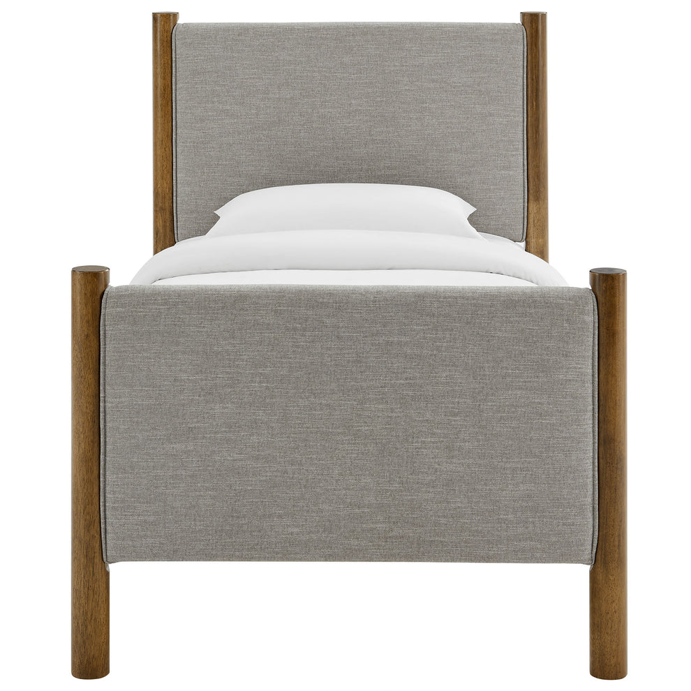 Maven Twin Size Fabric Upholstered Platform Bed by Modway | Beds | Modishstore - 31