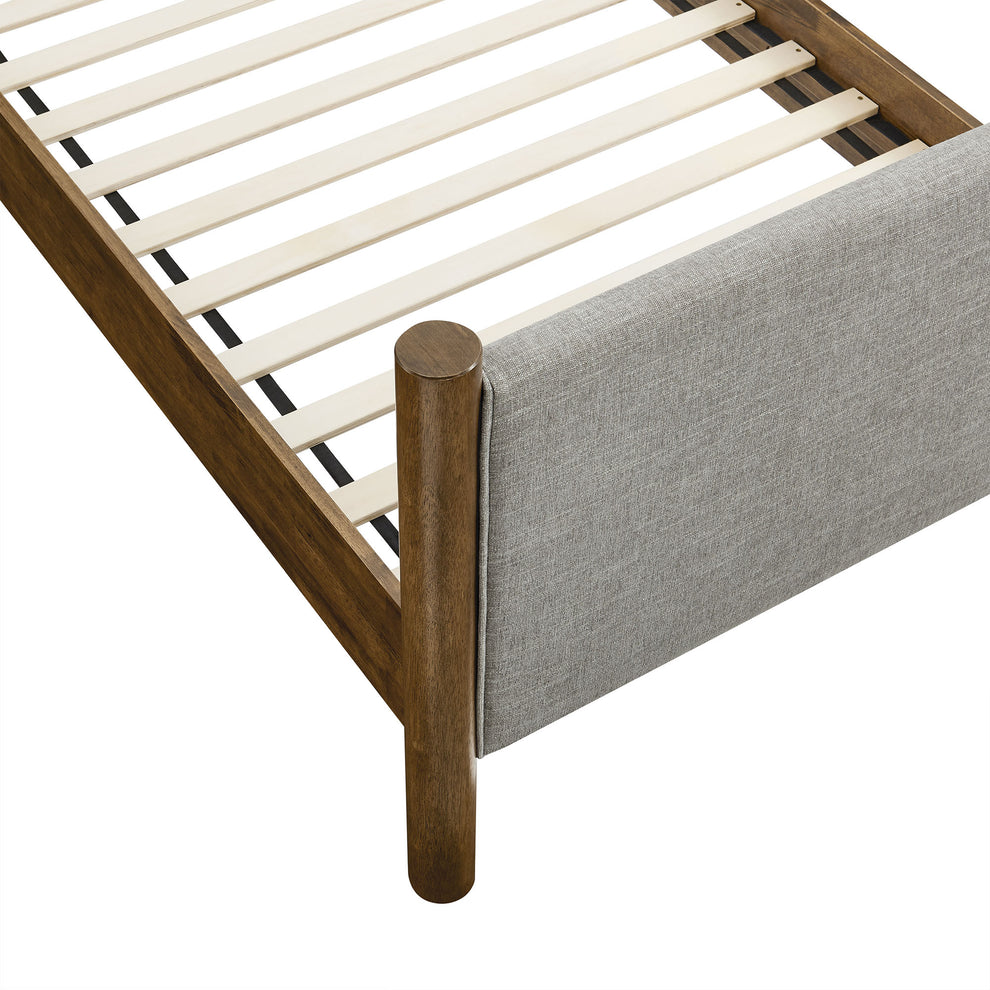 Maven Twin Size Fabric Upholstered Platform Bed by Modway | Beds | Modishstore - 32