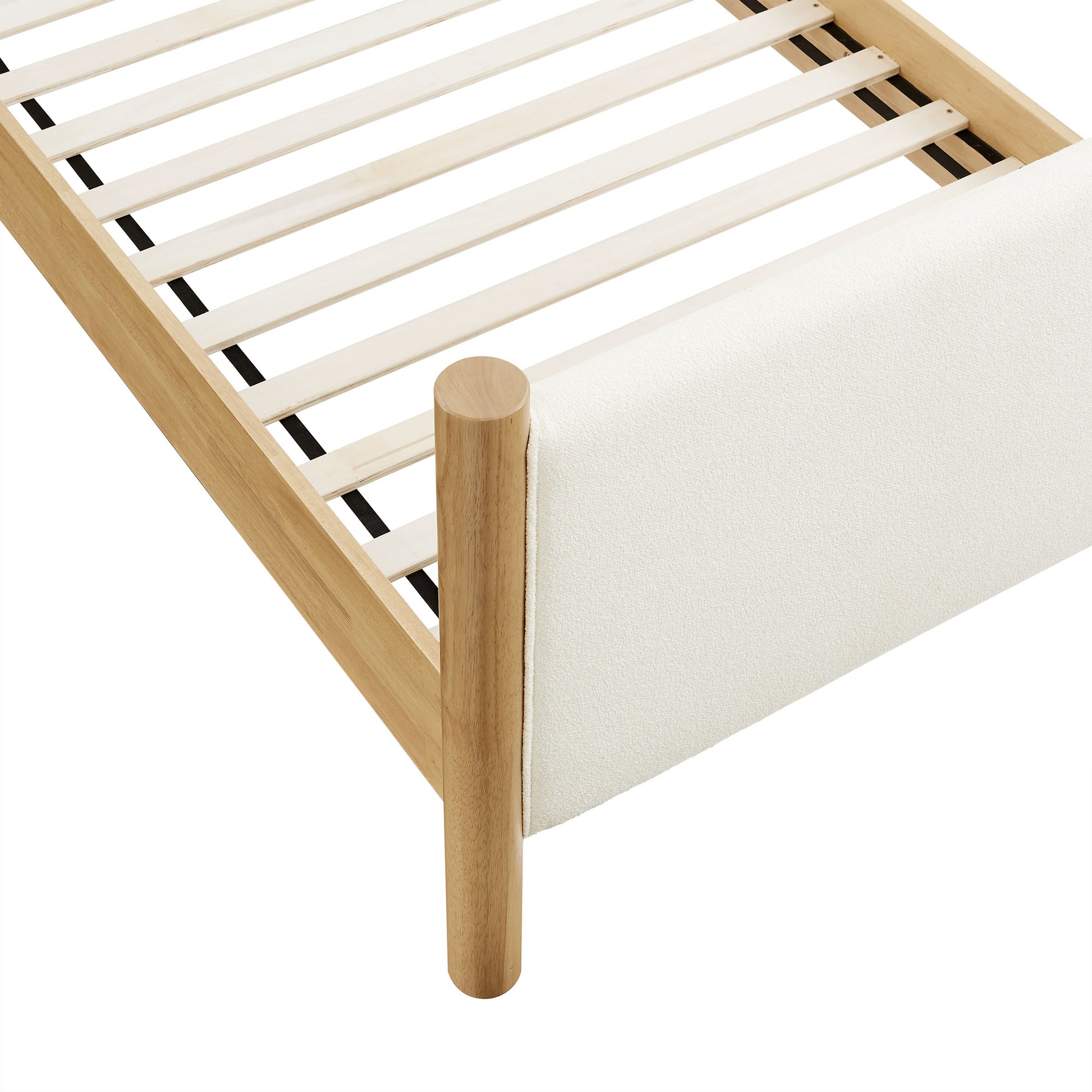 Maven Twin Size Boucle Upholstered Platform Bed by Modway | Beds | Modishstore - 6