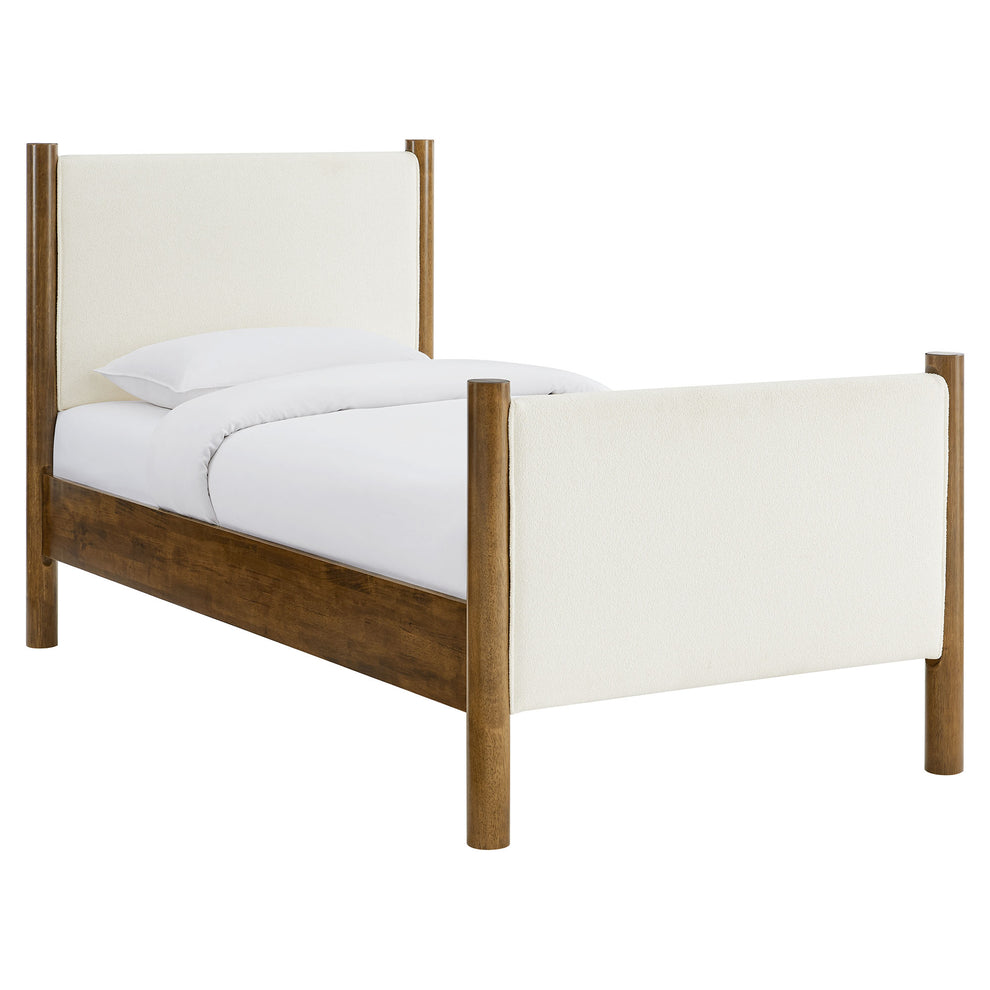 Maven Twin Size Boucle Upholstered Platform Bed by Modway | Beds | Modishstore - 10