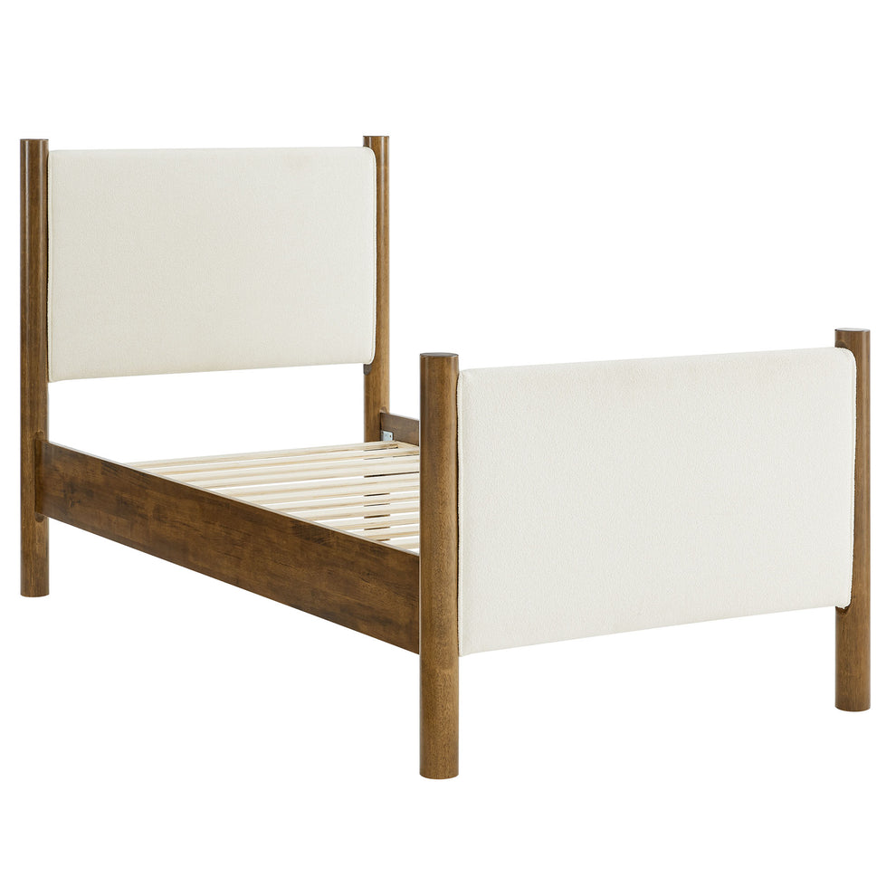 Maven Twin Size Boucle Upholstered Platform Bed by Modway | Beds | Modishstore - 11