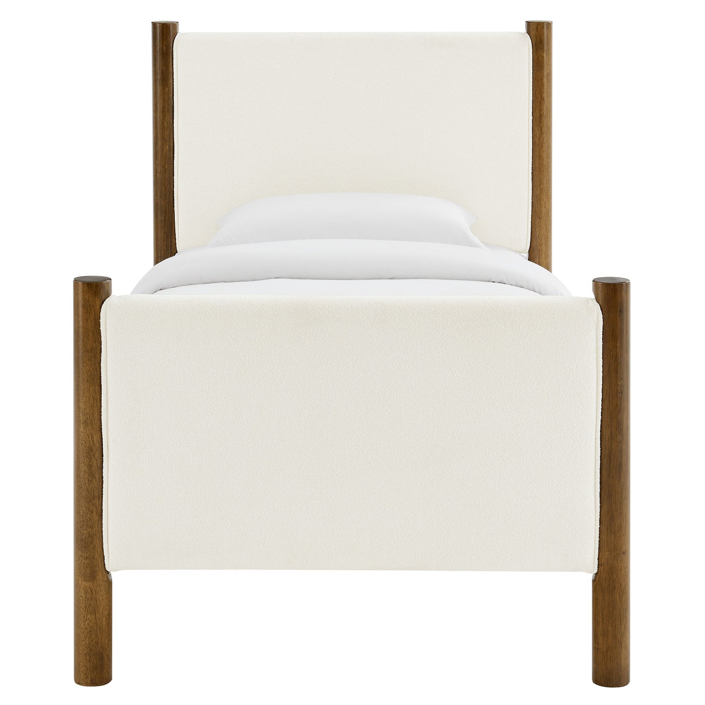 Maven Twin Size Boucle Upholstered Platform Bed by Modway | Beds | Modishstore - 13