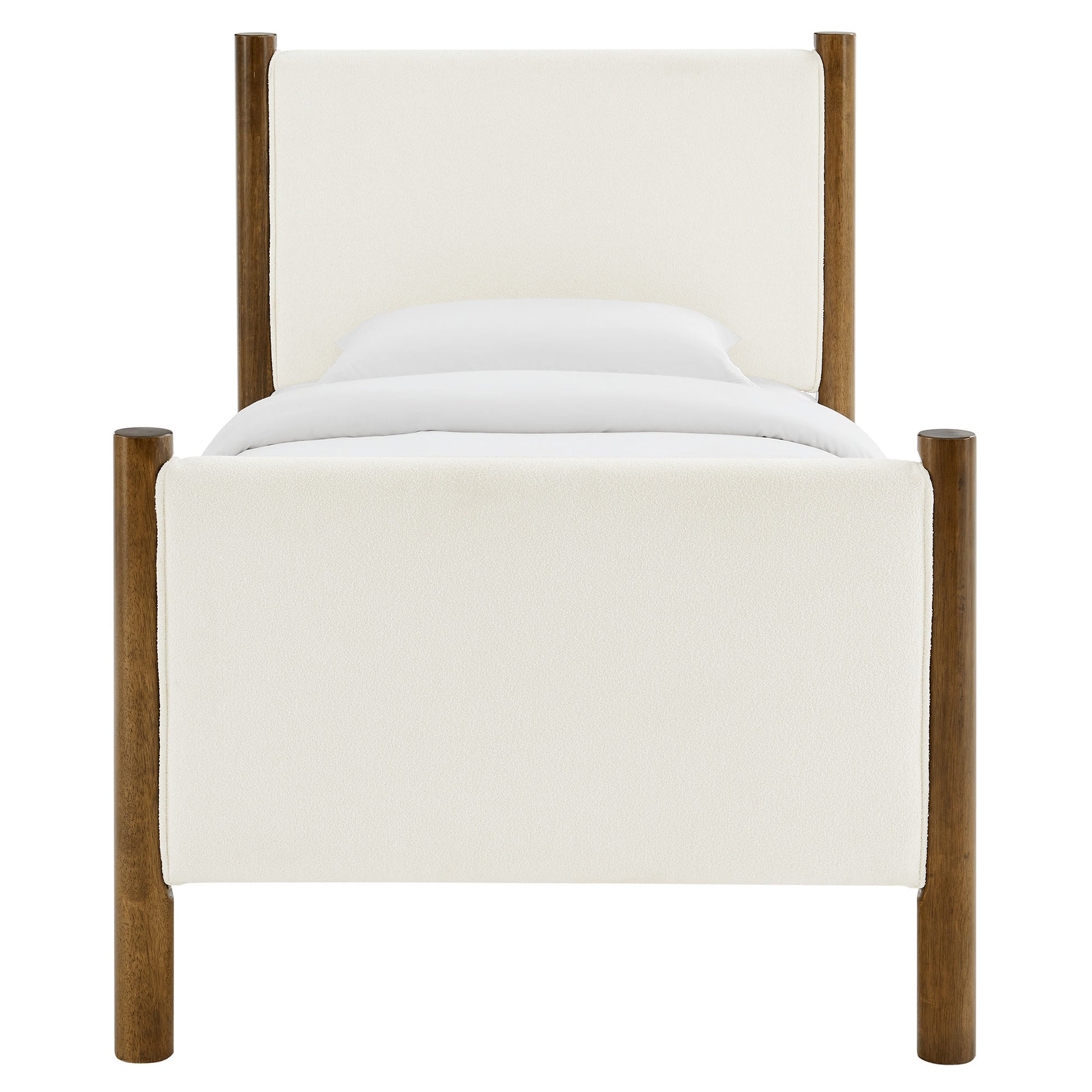 Maven Twin Size Boucle Upholstered Platform Bed by Modway | Beds | Modishstore - 13