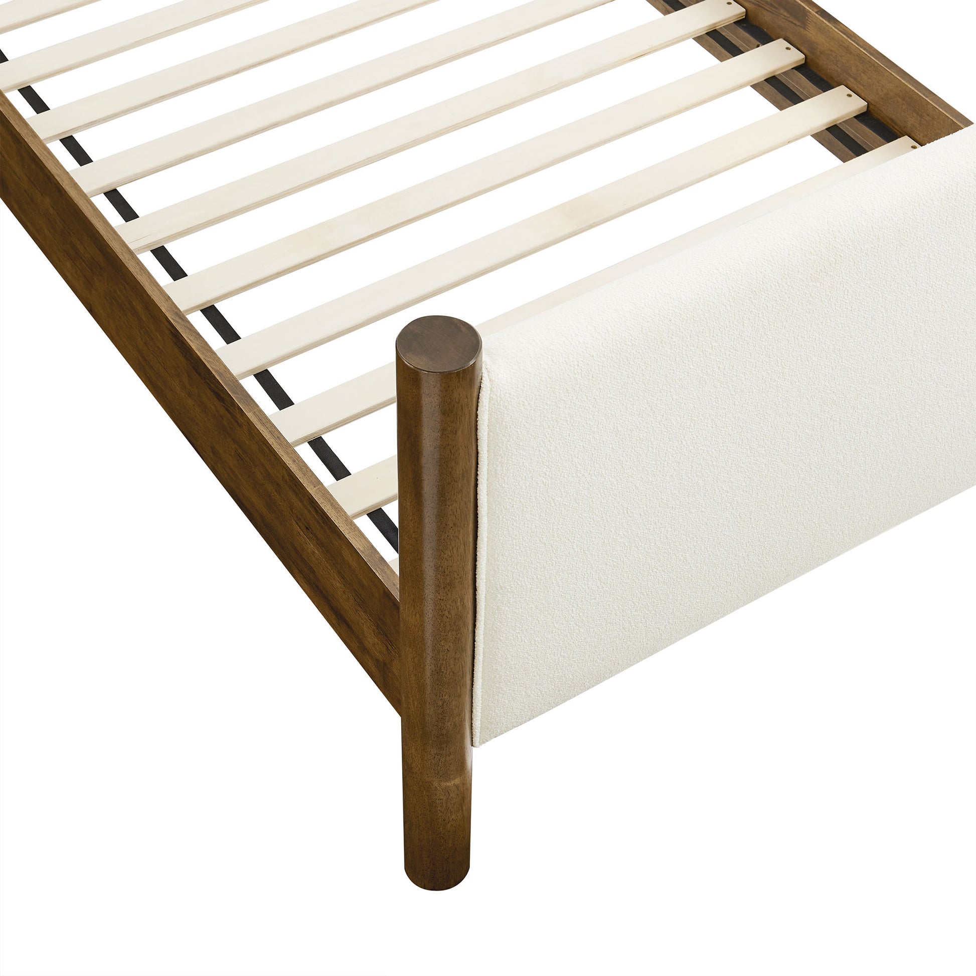 Maven Twin Size Boucle Upholstered Platform Bed by Modway | Beds | Modishstore - 14