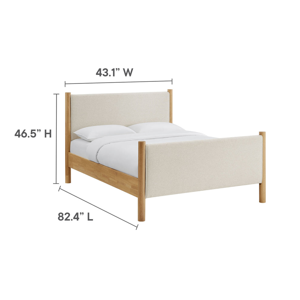 Maven Full Size Fabric Upholstered Platform Bed by Modway | Beds | Modishstore - 9