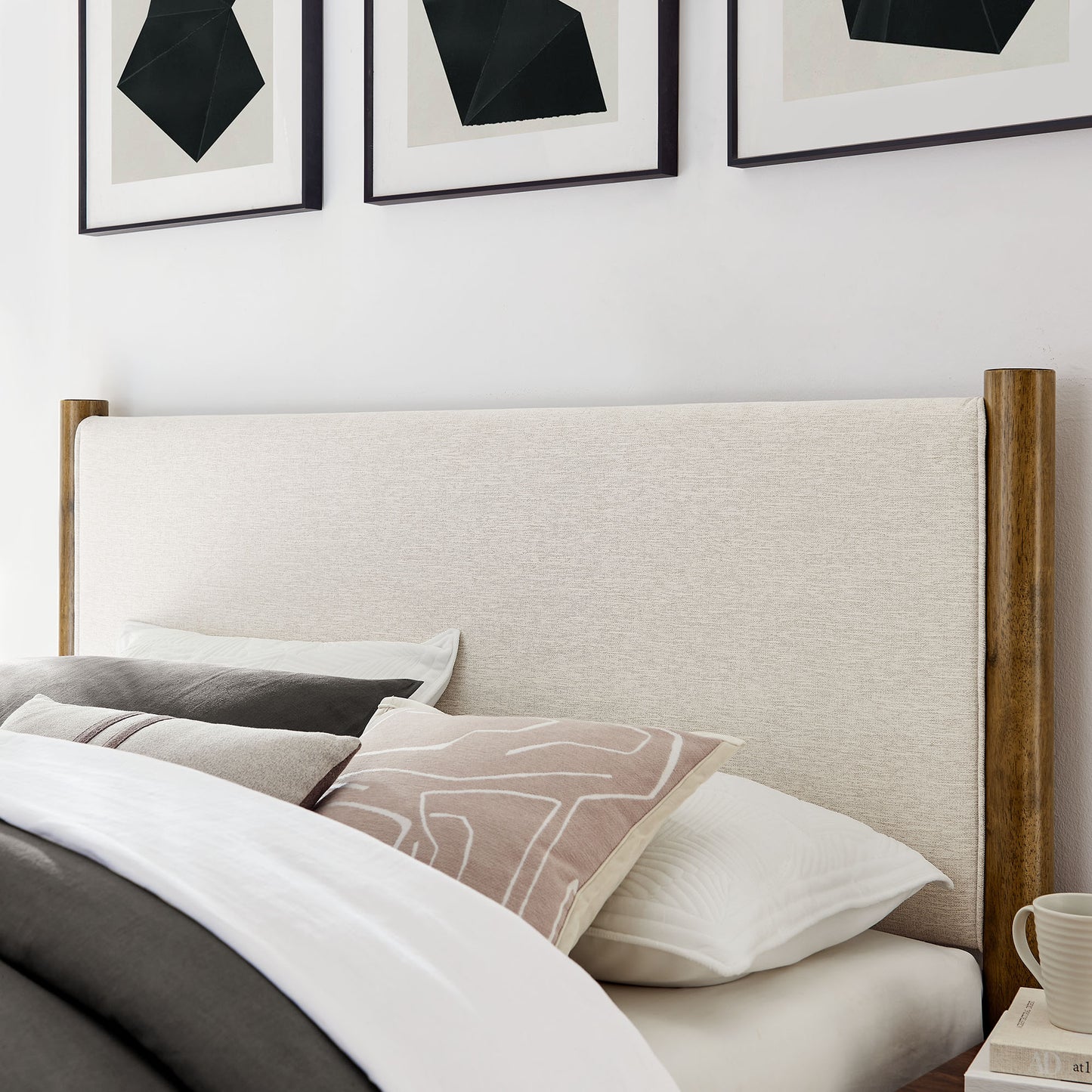 Maven Full Size Fabric Upholstered Platform Bed by Modway | Beds | Modishstore - 15