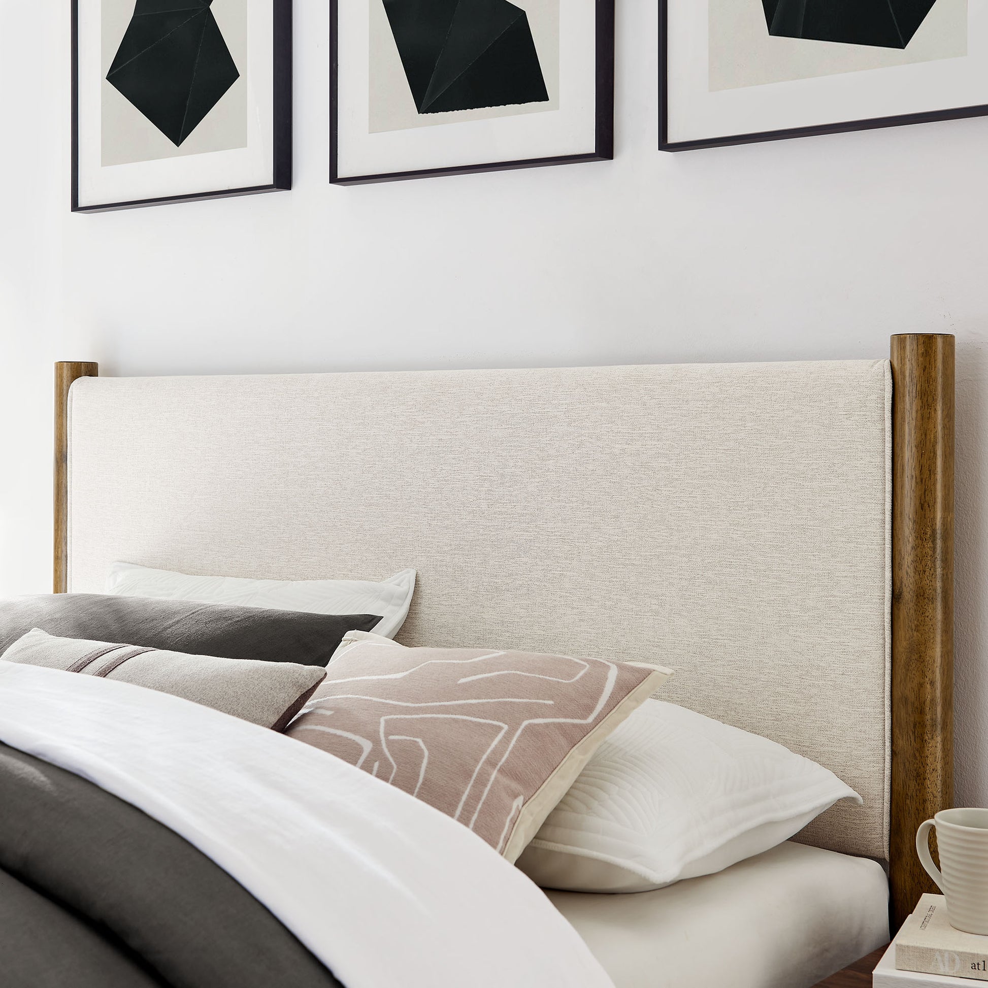 Maven Full Size Fabric Upholstered Platform Bed by Modway | Beds | Modishstore - 15