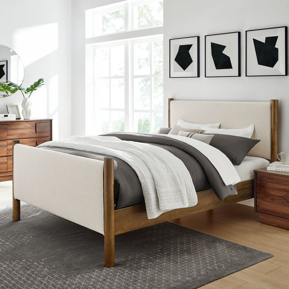 Maven Full Size Fabric Upholstered Platform Bed by Modway | Beds | Modishstore - 16