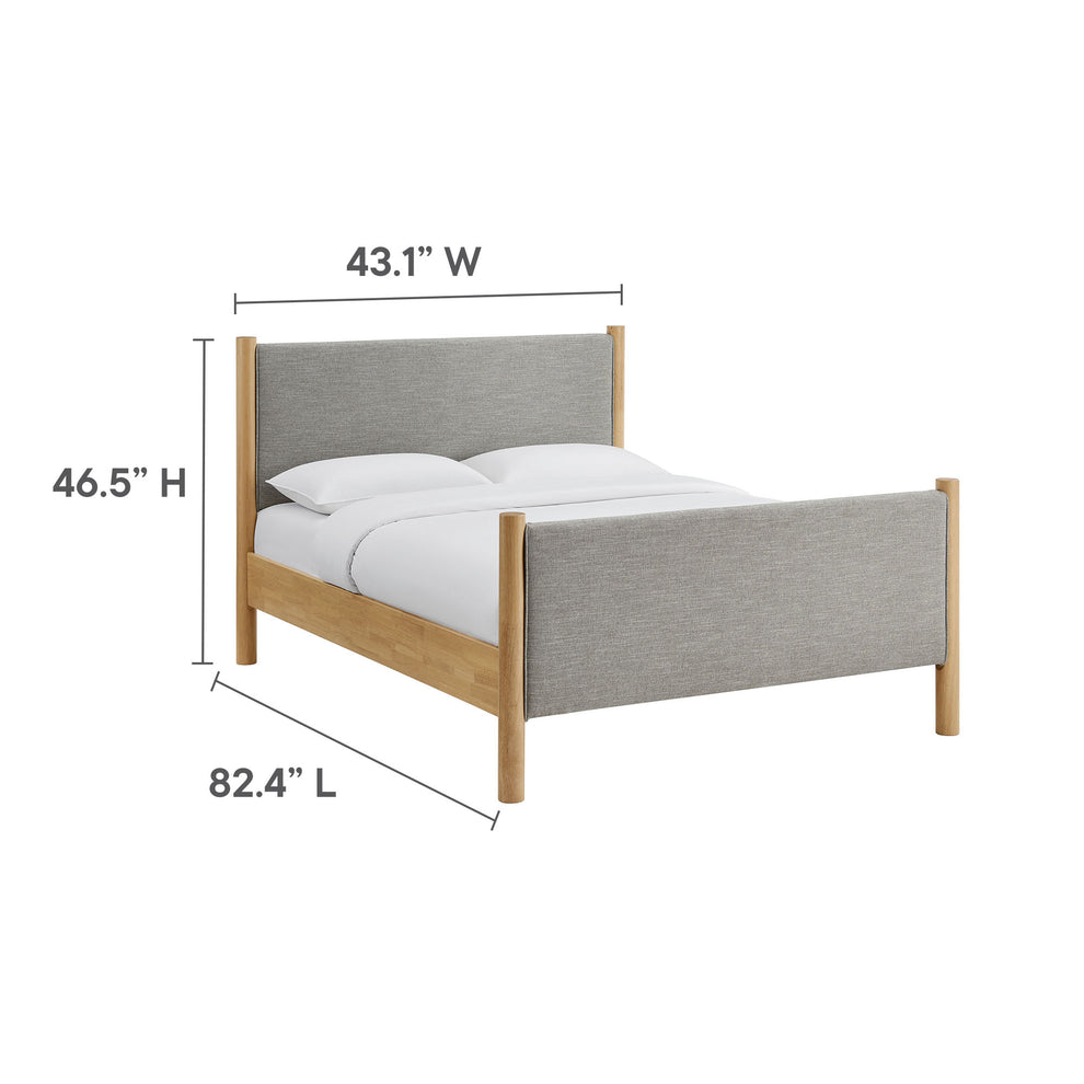 Maven Full Size Fabric Upholstered Platform Bed by Modway | Beds | Modishstore - 27