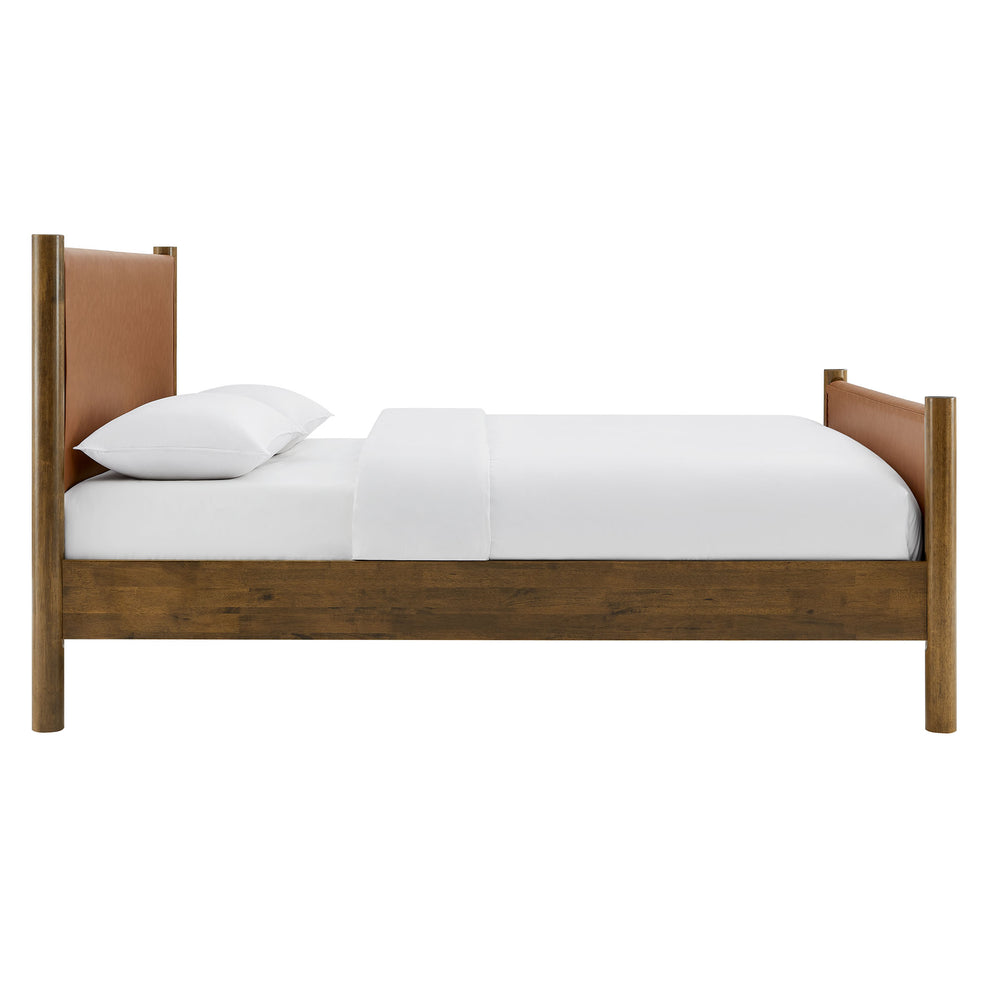 Maven Full Size Vegan Leather Upholstered Platform Bed by Modway | Beds | Modishstore - 12