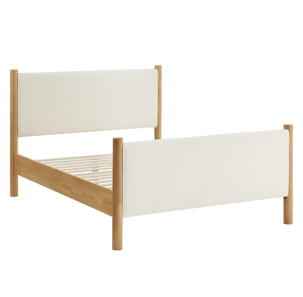 Maven Full Size Boucle Upholstered Platform Bed by Modway | Beds | Modishstore - 3