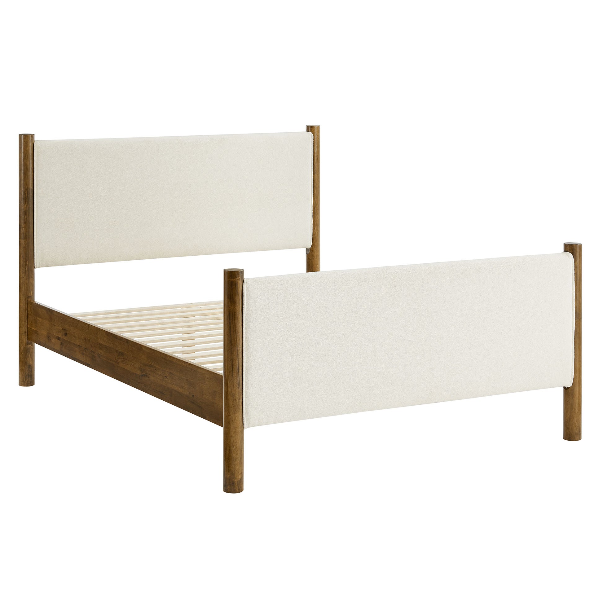 Maven Full Size Boucle Upholstered Platform Bed by Modway | Beds | Modishstore - 11