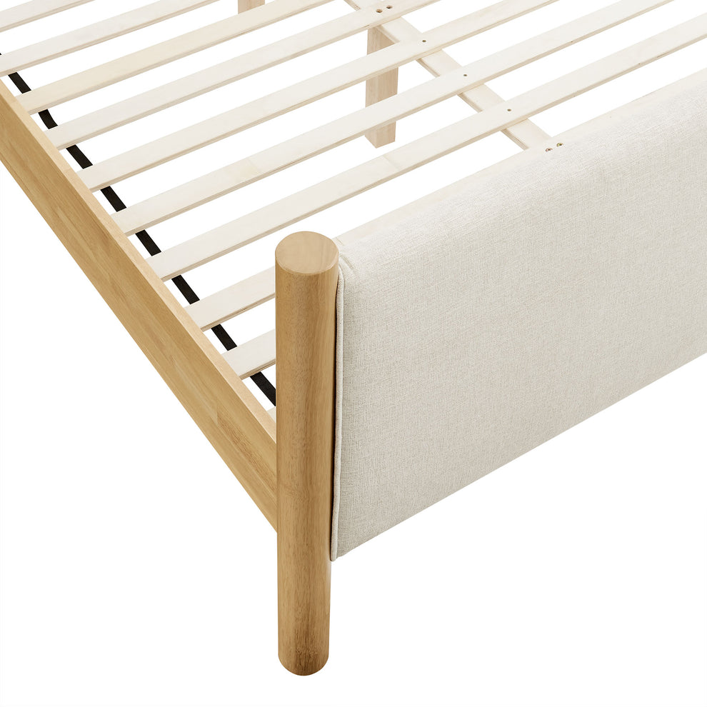 Maven Queen Size Fabric Upholstered Platform Bed by Modway | Beds | Modishstore - 6