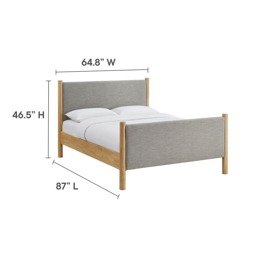 Maven Queen Size Fabric Upholstered Platform Bed by Modway | Beds | Modishstore - 27