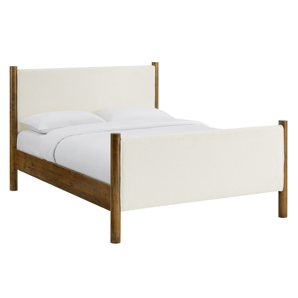 Maven Queen Size Boucle Upholstered Platform Bed by Modway | Beds | Modishstore - 10