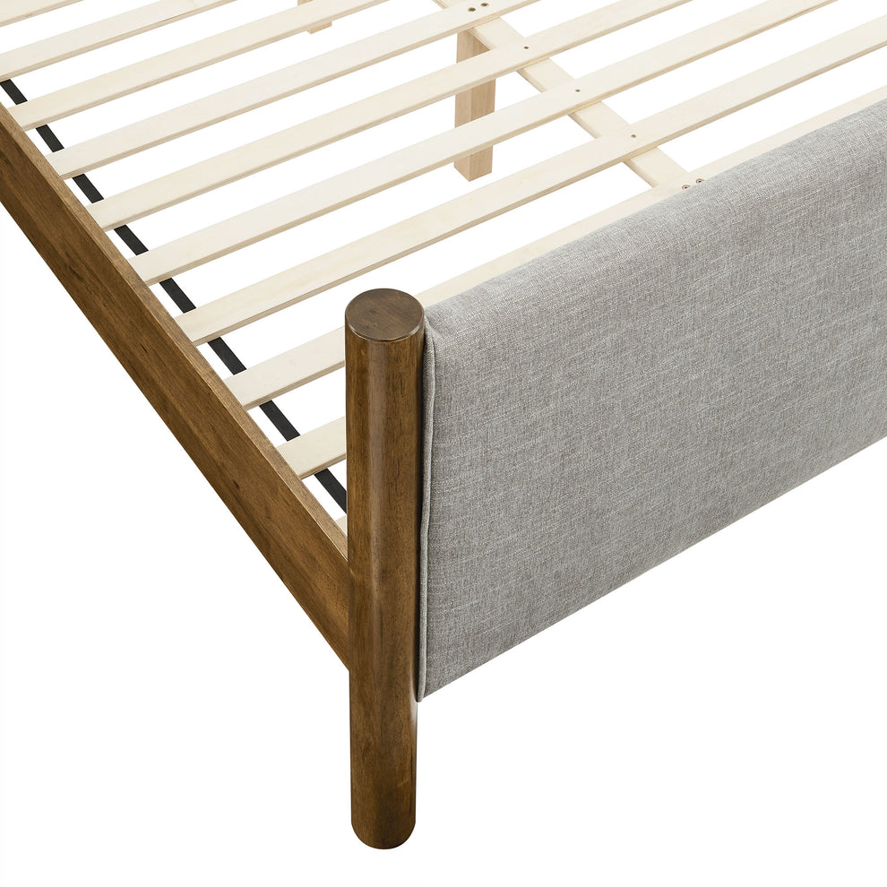 Maven King Size Fabric Upholstered Platform Bed by Modway | Beds | Modishstore - 32
